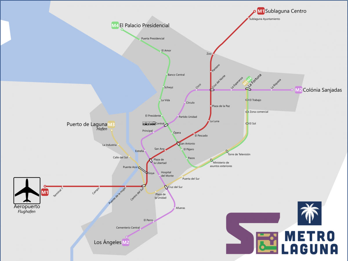 Schema Metro Laguna